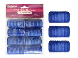 96 Bulk 8 Piece Cling And Foam Hair Rollers
