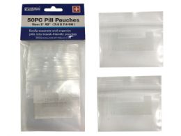 144 Bulk 50 Piece Pill Pouches