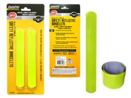 144 Bulk 2 Piece Reflective Slap Bracelets