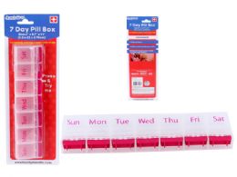 144 Bulk 7 Day Pill Box