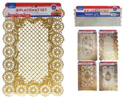 96 Bulk 2pc Pvc Placemats