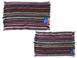 24 Bulk Striped Floor Mat