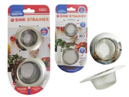 96 Bulk 2 Piece Sink Strainers Set