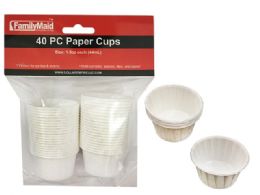 96 Bulk 40 Piece Paper Cups