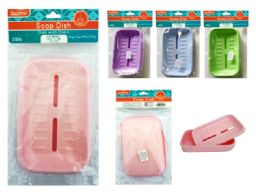 24 Bulk 1 Piece Jumbo Soap Dish 