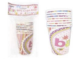 144 Bulk Party Cups Baby Design