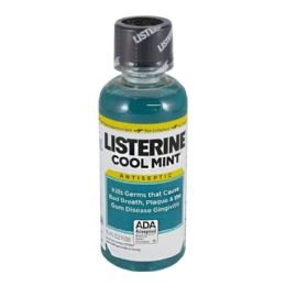 48 Bulk Travel Size Listerine Cool Mint Mouthwash - 3.2 oz.
