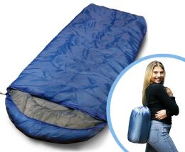Bulk Yacht And Smith Polyester Sleeping Bag In Blue 72x30 Inches