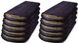 10 Bulk Yacht And Smith Polyester Sleeping Bag In Navy 72x30" Inches