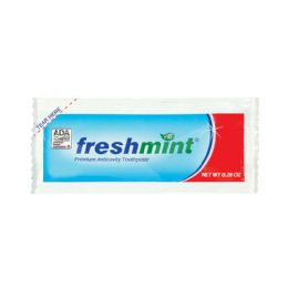 1000 Bulk Freshmint Single Use Premium Anticavity Fluoride Toothpaste Packet ada Approved