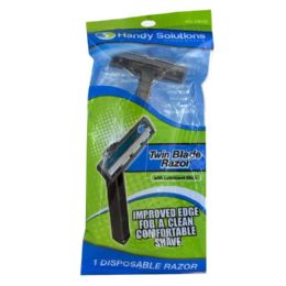 24 Bulk Twin Blade Razor Pack Of 1