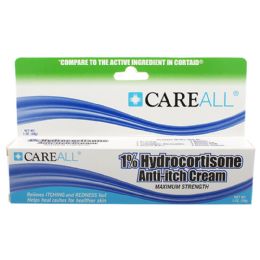 72 Bulk Careall 1 Oz. 1% Hydrocortisone Cream