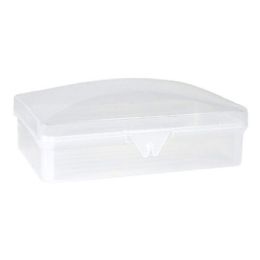 200 Bulk Plastic Hinged Soap Dish
