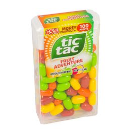 36 Bulk Tic Tac Fruity Adventure Breath Mints - 1.7 oz.