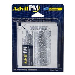 6 Bulk Travel Size Advil PM - Card