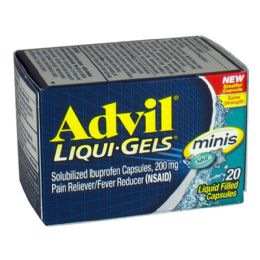 18 Bulk Advil Liqui Gels Minis - Box