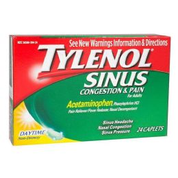 24 Bulk Sinus Relief - Sinus Congestion Pain Box Of 24