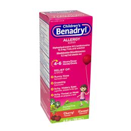 24 Bulk Travel Size Allergy Children's Cherry - 4 Oz.
