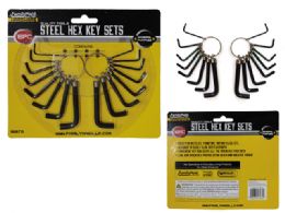 72 Bulk Hex Key 16 Piece Set