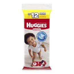 50 Bulk Huggies Snug & Dry Diapers Step 5 - Pack of 3