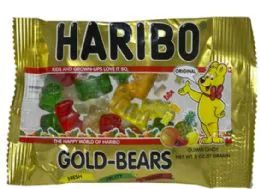 72 Bulk Haribo GoldBears Gummi Candy  2 oz.