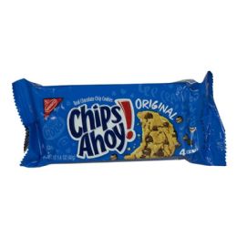 24 Bulk Choco Chip Cookies - Chips Ahoy Chocolate Chip Cookies 1.4oz