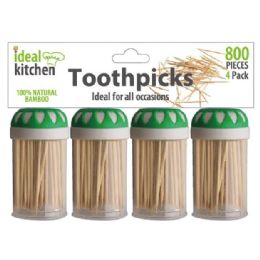 24 Bulk 4 Pack 800 Count Toothpick