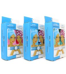 24 Bulk 2 Piece Twist Turban And Caps Spa Savvy