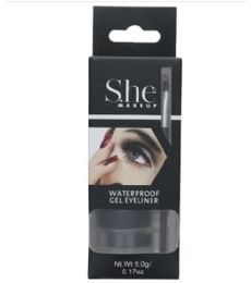 72 Bulk She Gel Eyeliner Matte Black