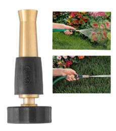 12 Bulk Orbit 4 Inch Brass Hose Spray Nozzle