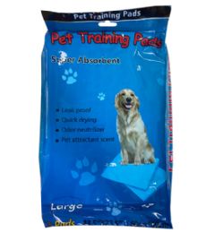 72 Bulk 3 Piece Large Absorbent Pet Pads