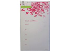 216 Bulk 10ct Pink Hydrangea Bridal Shower Invitation Set