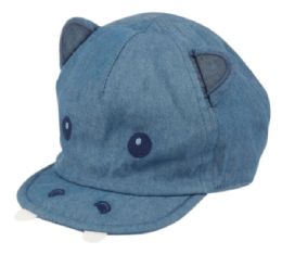 12 Bulk Kids Cotton Bear Cap