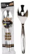 48 Bulk Ideal Dining HD 4CT Silver Serving Spoon