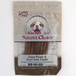 24 Bulk Dog Treat Sticks Sweet Potato & Duck Recipe 2.0 oz