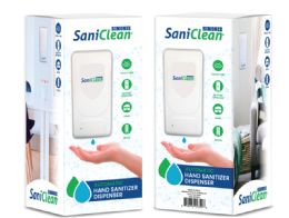 4 Bulk Wall Mounted Hand Sanitizer Dispenser - Refillable - Non Touch - Automatic - Fits 1000 ml of Liquid - Uses 4 C Batteries Not Included