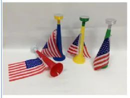 150 Bulk Air Horn With American Flag