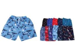 72 Bulk Mens Bathing Suits Assorted Prints