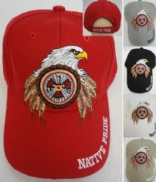 24 Bulk Native Pride Eagle Hat