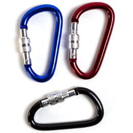 500 Bulk Carabiner D-Ring Assorted Colors