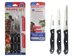 96 Bulk 3 Piece Kitchen Knife Set