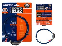72 Bulk Combination Bike Lock