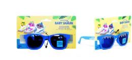 36 Bulk Kids Sunglasses Blue Baby Shark