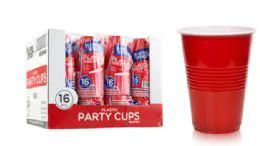 48 Bulk Plastic Party Cups 16 Ounce 16 Count