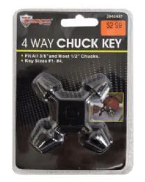 48 Bulk 4 Way Chuck Key
