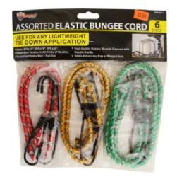 36 Bulk Bungee Cord 6 Piece