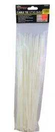 36 Bulk Cable Ties 100 Piece 12 Inch