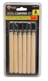 24 Bulk Detail Carving Set 6 Piece