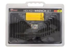 12 Bulk Hex Key Set 25 Pieces