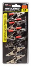 36 Bulk Insulated Alligator Clips 12 Piece